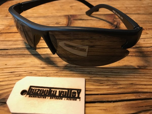 Sonnenbrille / Schutzbrille - Tactical Outdoor Survival - schwarz