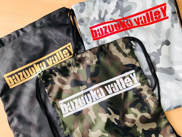 Sports Bag / Gym-Sack / Turnbeutel / Hipster Bag - Camouflage - Bazooka Valley