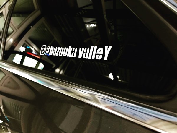 Bazooka Valley - Aufkleber "Hashtag"